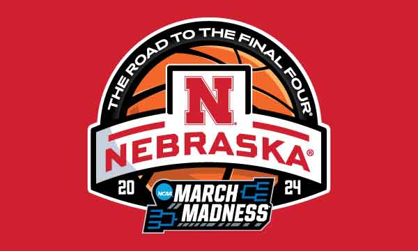 3x5 Nebraska March Madness Flag