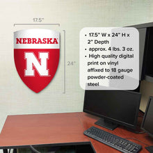 Load image into Gallery viewer, University of Nebraska - Huskers Medieval Shield
