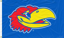 Load image into Gallery viewer, Kansas - Jayhawk Blue 3x5 Flag
