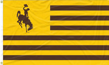 Load image into Gallery viewer, University of Wyoming - Cowboys National 3x5 Flag
