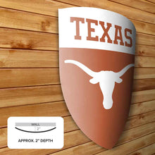 Load image into Gallery viewer, University of Texas - Longhorns Medieval Shield
