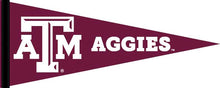 Load image into Gallery viewer, Maroon Texas A&amp;M University Aggies Pennant
