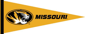 Gold University of Missouri Pennant