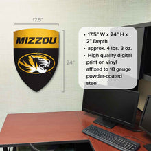 Load image into Gallery viewer, University of Missouri - Tigers Medieval Shield
