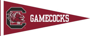 Maroon 12x30 Inch University of South Carolina Gamecocks USC Pennant