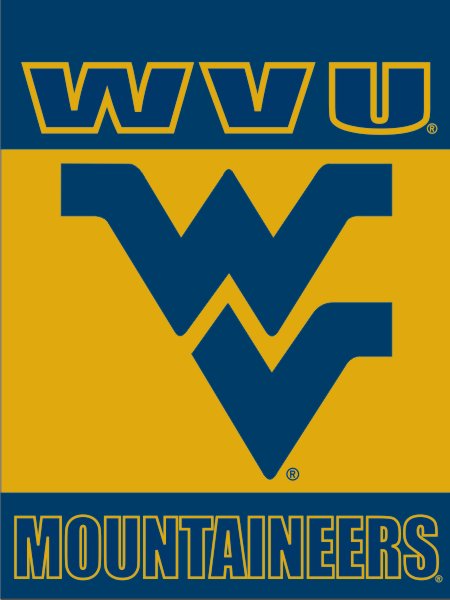 West Virginia University - Mountaineers House Flag