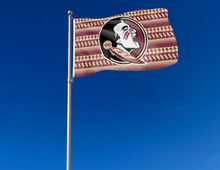 Load image into Gallery viewer, Florida State University - Seminole Spear Background 3x5 Flag
