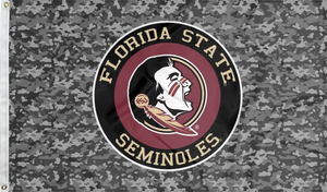 Florida State University - Seminoles Camo 3x5 Flag