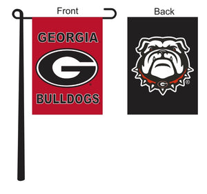 University of Georgia 13x18 Double Sided Garden Flag