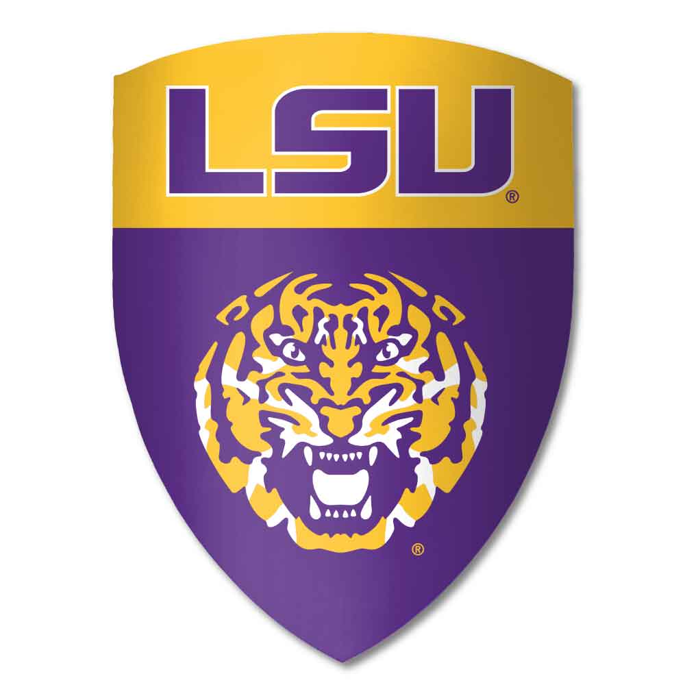 LSU - Tigers Medieval Shield