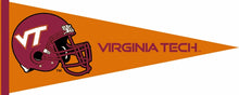 Load image into Gallery viewer, Orange Virginia Tech Football Pennant
