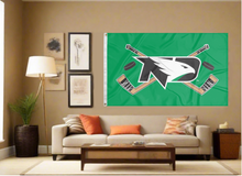 Load image into Gallery viewer, University of North Dakota - Hockey 3x5 Flag
