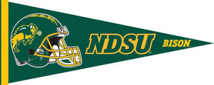 Green NDSU Football Pennant