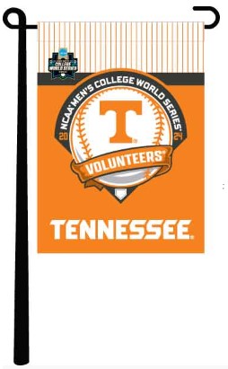 13x18 Tennessee Baseball College World Series 2024 Garden Flag