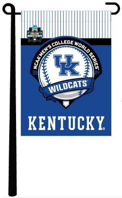 13x18 Kentucky Baseball College World Series 2024 Garden Flag