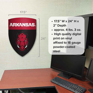 University of Arkansas - Razorbacks Medieval Shield