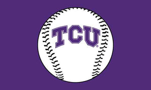 Texas Christian University - Baseball 3x5 Flag