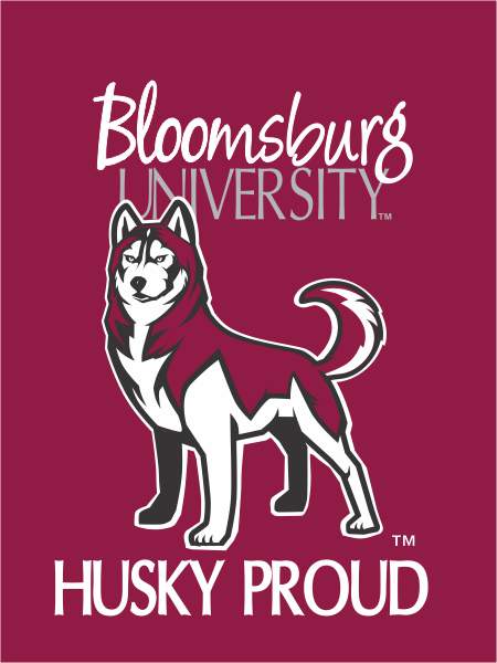 Bloomsburg University - Husky Proud House Flag