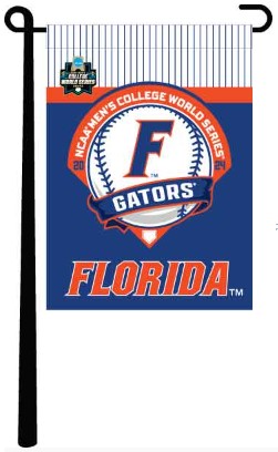 13x18 Florida Baseball College World Series 2024 Garden Flag