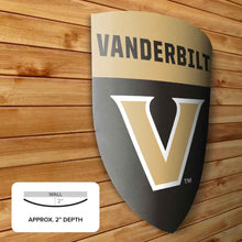 Load image into Gallery viewer, Vanderbilt University - Commodores Medieval Shield
