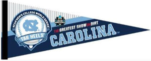 12x30 North Carolina Baseball College World Series 2024 Pennant