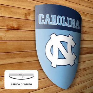 University of North Carolina - Tar Heels Medieval Shield