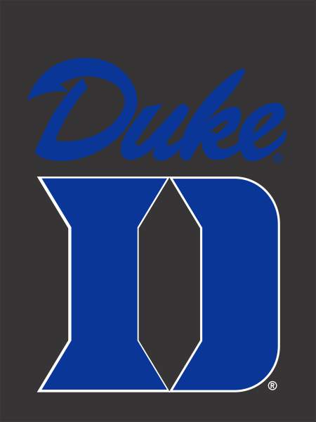 Duke University House Flag with Duke Logo and 