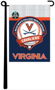 13x18 Virginia Baseball College World Series 2024 Garden Flag