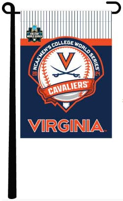 13x18 Virginia Baseball College World Series 2024 Garden Flag