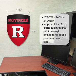 Rutgers University - Scarlet Knights Medieval Shield