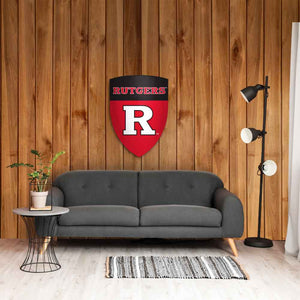 Rutgers University - Scarlet Knights Medieval Shield