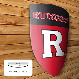 Rutgers University - Scarlet Knights Medieval Shield