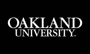 Oakland University - Black 3x5 Flag