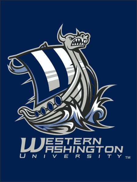 Western Washington University - Vikings Ship House Flag