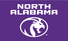 Load image into Gallery viewer, Purple 3x5 foot University of North Alabama Flag
