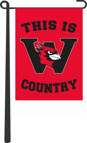 Wesleyan University - This Is Wesleyan University Cardinals Country Garden Flag