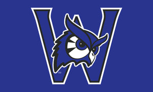 Blue 3x5 Westfield State University Flag