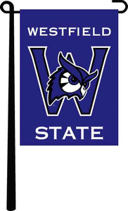 Blue 13x18 Westfield State University Garden Flag