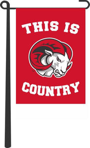 Winston-Salem State University - This Is WSSU Rams Country Garden Flag