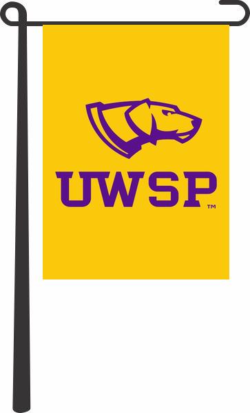 University of Wisconsin-Stevens Point - Pointers Garden Flag