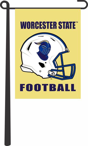 Worcester State University - Lancers Football Garden Flag