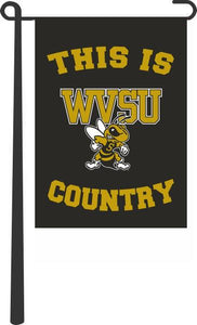West Virginia State University - Thsi Is WVSU Yellow Jackets Country Garden Flag