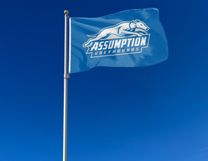 Assumption College - Greyhounds Blue 3x5 Flag