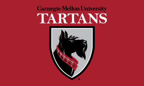 Red 3x5 Carnegie Mellon University Flag