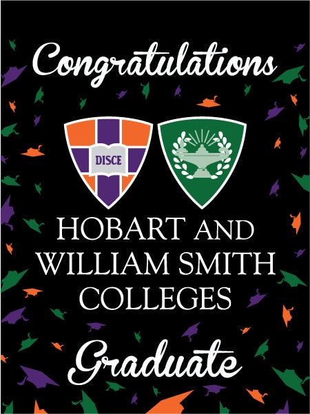 Hobart and William Smith Colleges - Congratulations Hobart and William Smith Colleges Graduates House Flag