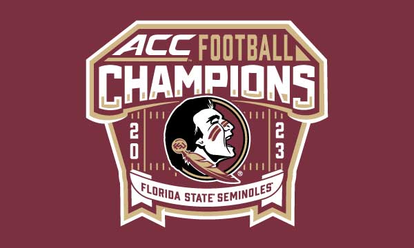 Florida State University 2023 ACC Football Champions 3x5 Flag – A to Z ...