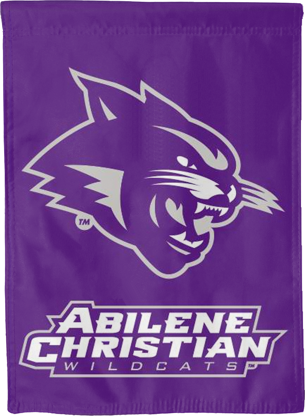 Purple 30x40 inch long Abilene Christian University Wildcats Purple House Flag 