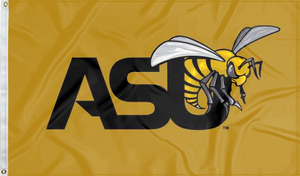 Gold ASU Alabama State University Hornets 3x5 Flag with Two Metal Grommets