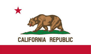 State of California 3x5 Flag