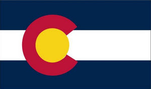 State of Colorado 3x5 Flag